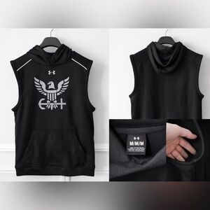 Under Armour Black Sleeveless Performance Jacket